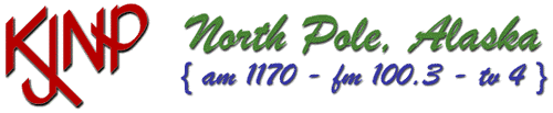 KJNP North Pole, Alaska - 1170 AM - 100.3 FM - and TV 4